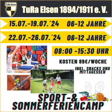 TuRa Sport- und Sommercamp 2024